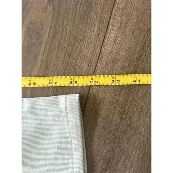 Talbots Pant Signature Bootcut Five Pocket Corduroy Blue Cotton Stretch Size 4p - Picture 10 of 11